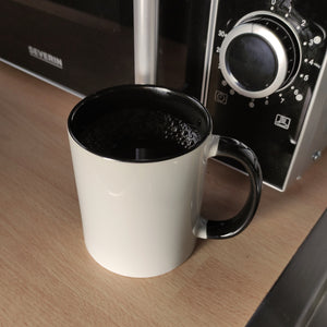 Kaffeetasse mit lustigem Kürbismotiv und Schriftzug - Kürbis Bräu