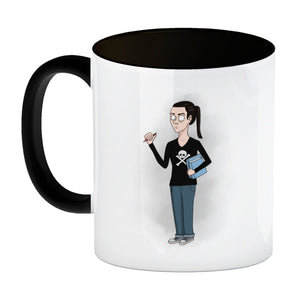 Kaffeetasse mit lustigem Motiv und Spruch - I don't need Halloween to be scary