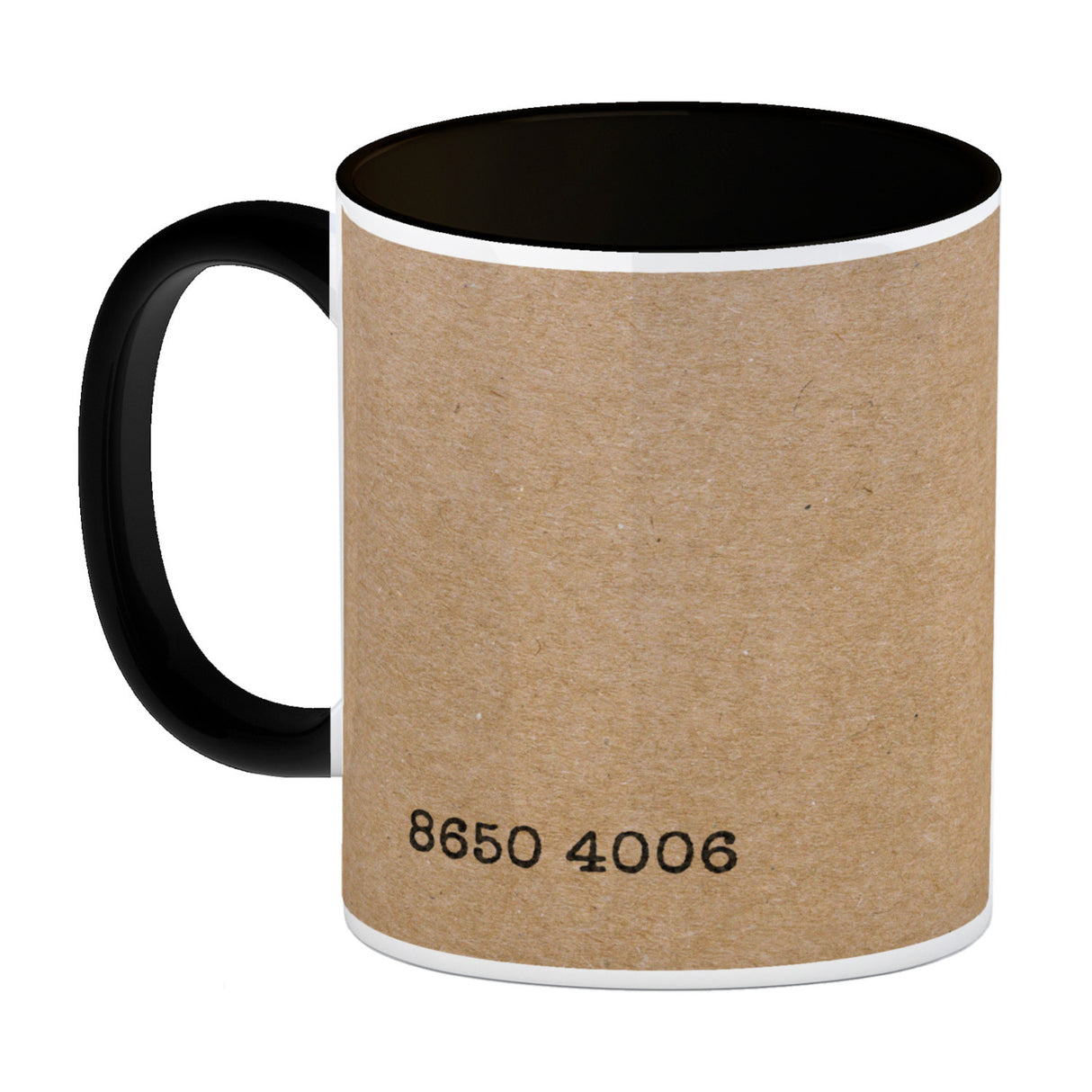 Kaffeebecher mit Serienmotiv Tintenfisch Kreis Dreieck Viereck Südkorea