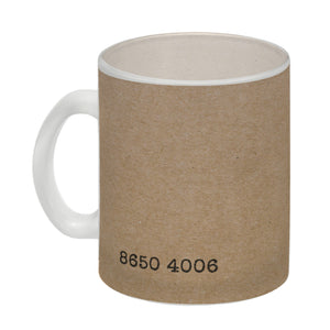 Kaffeebecher mit Serienmotiv Tintenfisch Kreis Dreieck Viereck Südkorea
