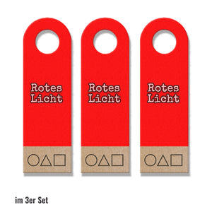 Türhänger mit Serienmotiv Rotes Licht - Grünes Licht Spiel Variante 1