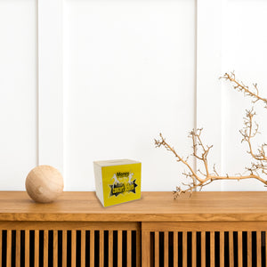 Spardose für Konzertkarten mit Tänzer Motiv und Spruch