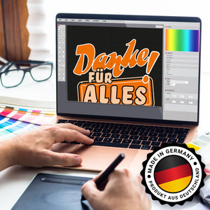 Spardose zum Thema Dankbarkeit - Danke für Alles!