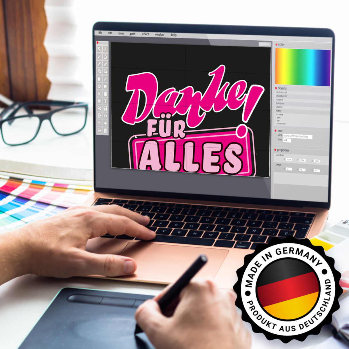 Spardose zum Thema Dankbarkeit - Danke für Alles!