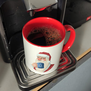 Ein Glühwein am Morgen vertreibt Kummer und Sorgen lustige Glühweintasse