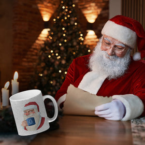 Ein Glühwein am Morgen vertreibt Kummer und Sorgen lustige Glühweintasse