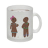 Ich hab dich zum Fressen gern Kaffeetasse mit lustigen Lebkuchen und Spruch