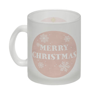 Merry Christmas Kaffeetasse mit schönem Weihnachtsbaum Motiv und Spruch