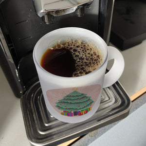 Merry Christmas Kaffeetasse mit schönem Weihnachtsbaum Motiv und Spruch