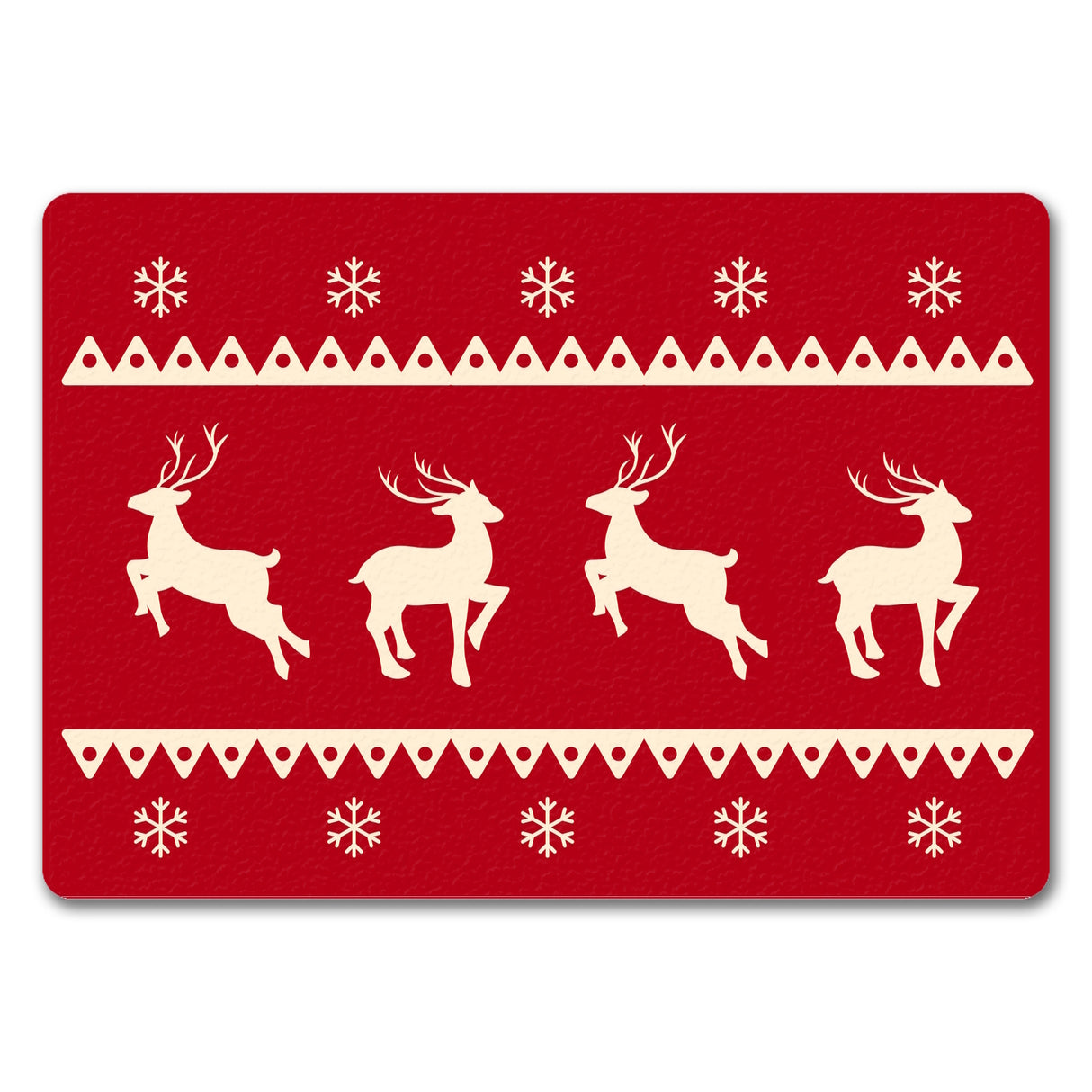 Rentier Weihnachten Fußmatte