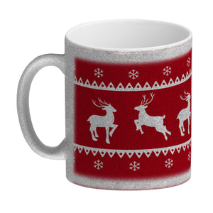 Weihnachten Kaffeebecher mit Rentieren