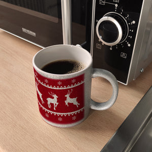 Weihnachten Kaffeebecher mit Rentieren