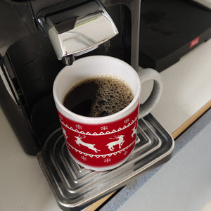 Weihnachten Kaffeebecher mit Rentieren