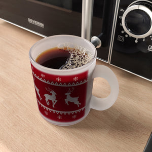 Weihnachten Kaffeebecher mit Rentieren