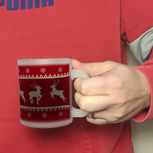 Weihnachten Kaffeebecher mit Rentieren