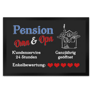 Pension Oma und Opa Fußmatte