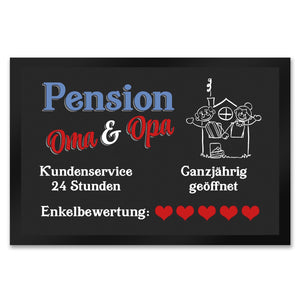 Pension Oma und Opa Fußmatte