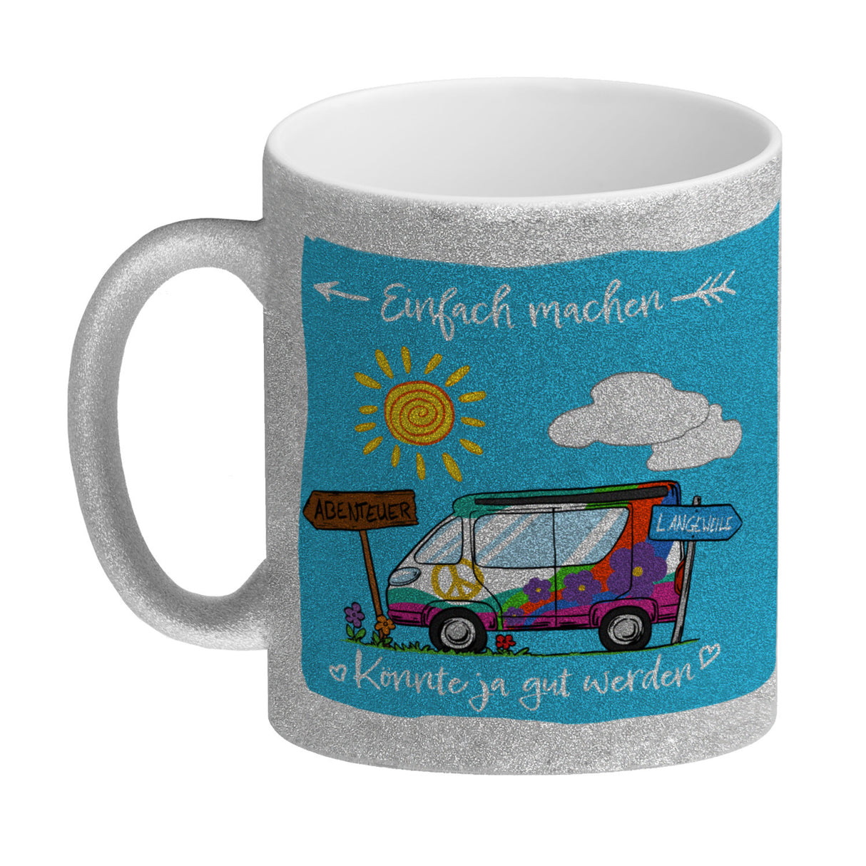 Camping Abenteuer Kaffeebecher