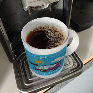 Camping Abenteuer Kaffeebecher