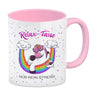 Relax-Tasse Einhorn mit Regenbogen Kaffeebecher