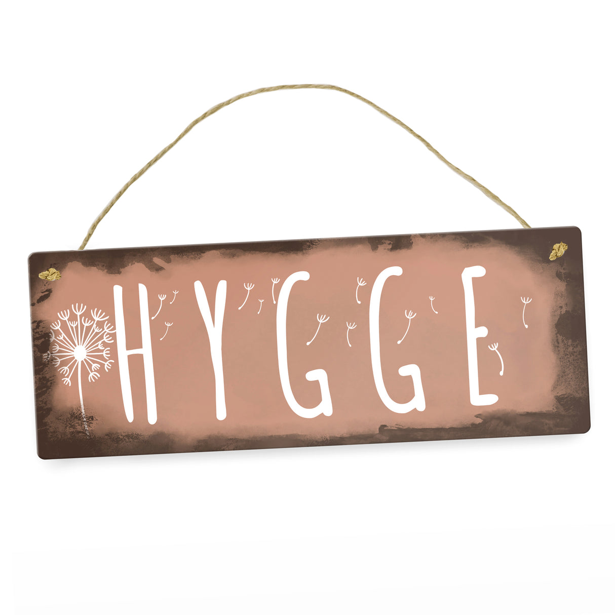 Hygge für eine gemütliche und herzliche Atmosphäre Metallschild