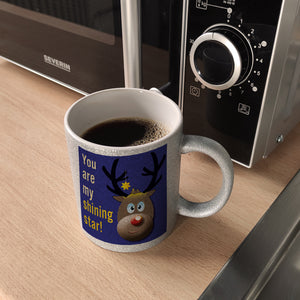 Weihnachten Kaffeebecher mit Rentier Motiv