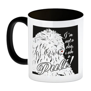 I'm not a dog I am a Puli! Kaffeebecher