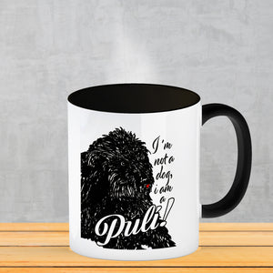 I'm not a dog I am a Puli! Kaffeebecher
