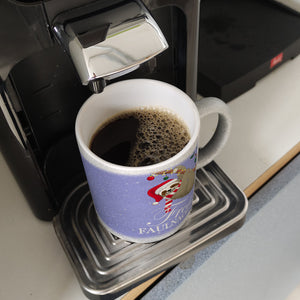 Frohe Faulnachten Kaffeebecher mit süßem weihnachtlichem Faultier