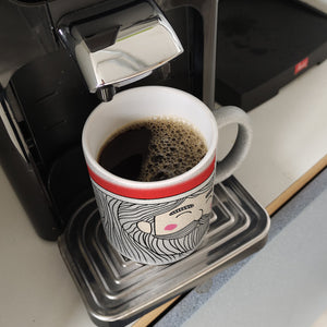 Santa Claus Kaffeebecher mit tollem weihnachtlichem Motiv