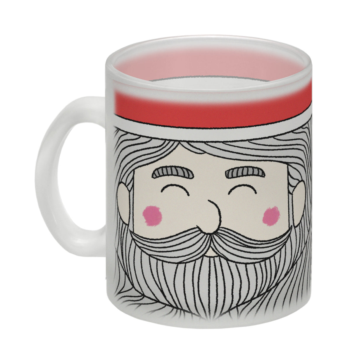 Santa Claus Kaffeebecher mit tollem weihnachtlichem Motiv