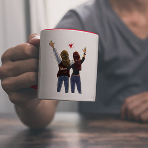 Best Friends forever BFF Kaffeebecher