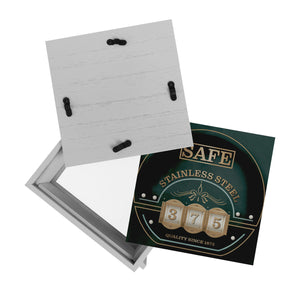 Retro Safe Spardose in Tresor Optik