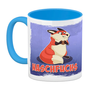 Naschfuchs Kaffeebecher mit lustigem Fuchs Motiv