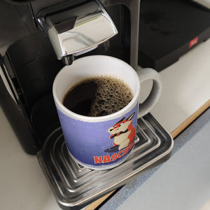 Naschfuchs Kaffeebecher mit lustigem Fuchs Motiv