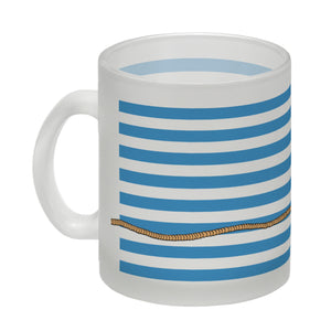 Kaffeebecher mit Moin-Schriftzug und Rettungsring