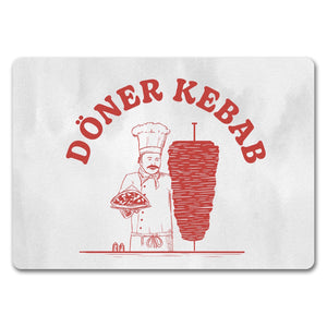 Döner Kebab witzige Fußmatte mit Dönermotiv