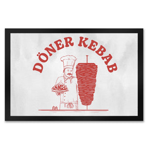 Döner Kebab witzige Fußmatte mit Dönermotiv