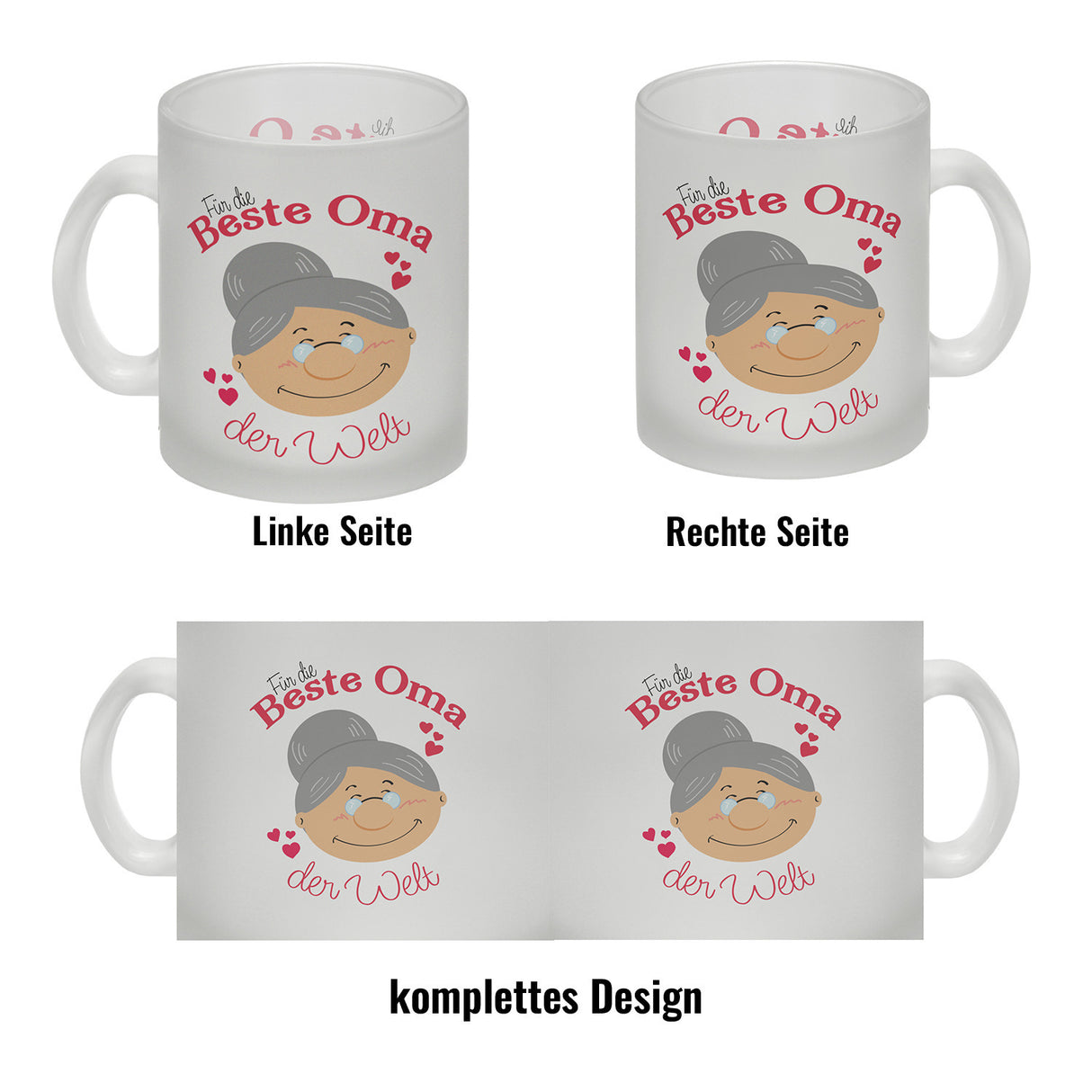 Für die beste Oma der Welt Kaffeebecher Großmutter
