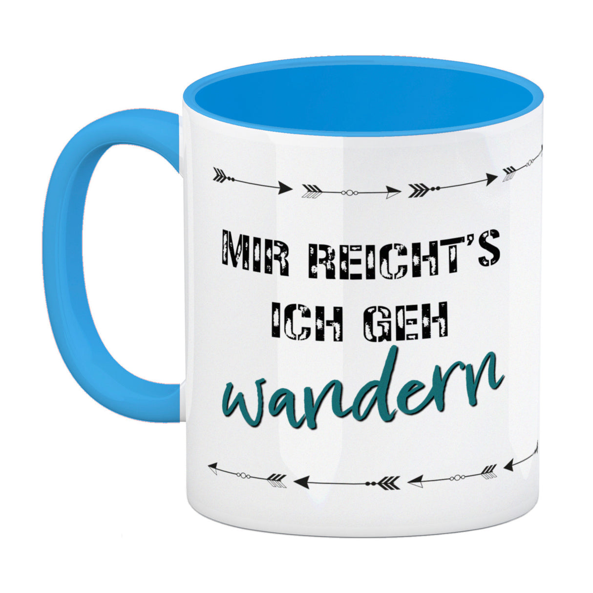 Mir reicht's ich geh wandern Kaffeebecher