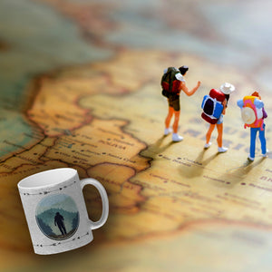 Mir reicht's ich geh wandern Kaffeebecher