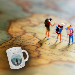 Mir reicht's ich geh wandern Kaffeebecher