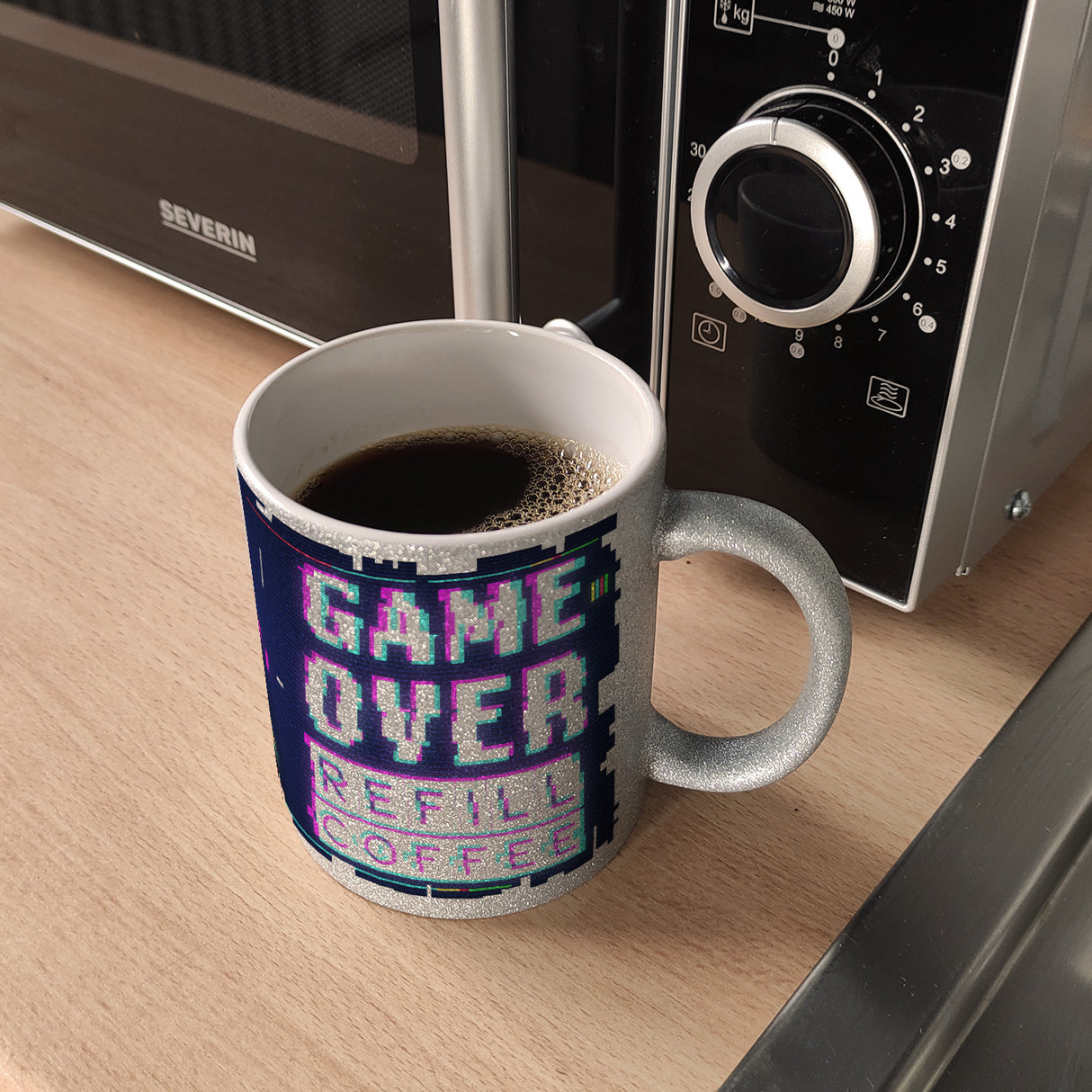 Game Over Refill Coffee Kaffeetasse für Gamer