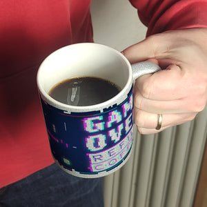 Game Over Refill Coffee Kaffeetasse für Gamer