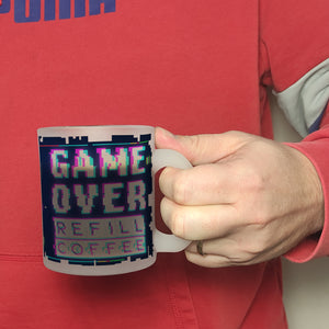 Game Over Refill Coffee Kaffeetasse für Gamer