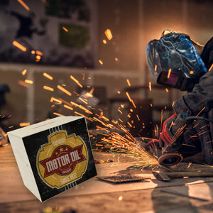 Motor Oil Benzin Spardose im Used-Look