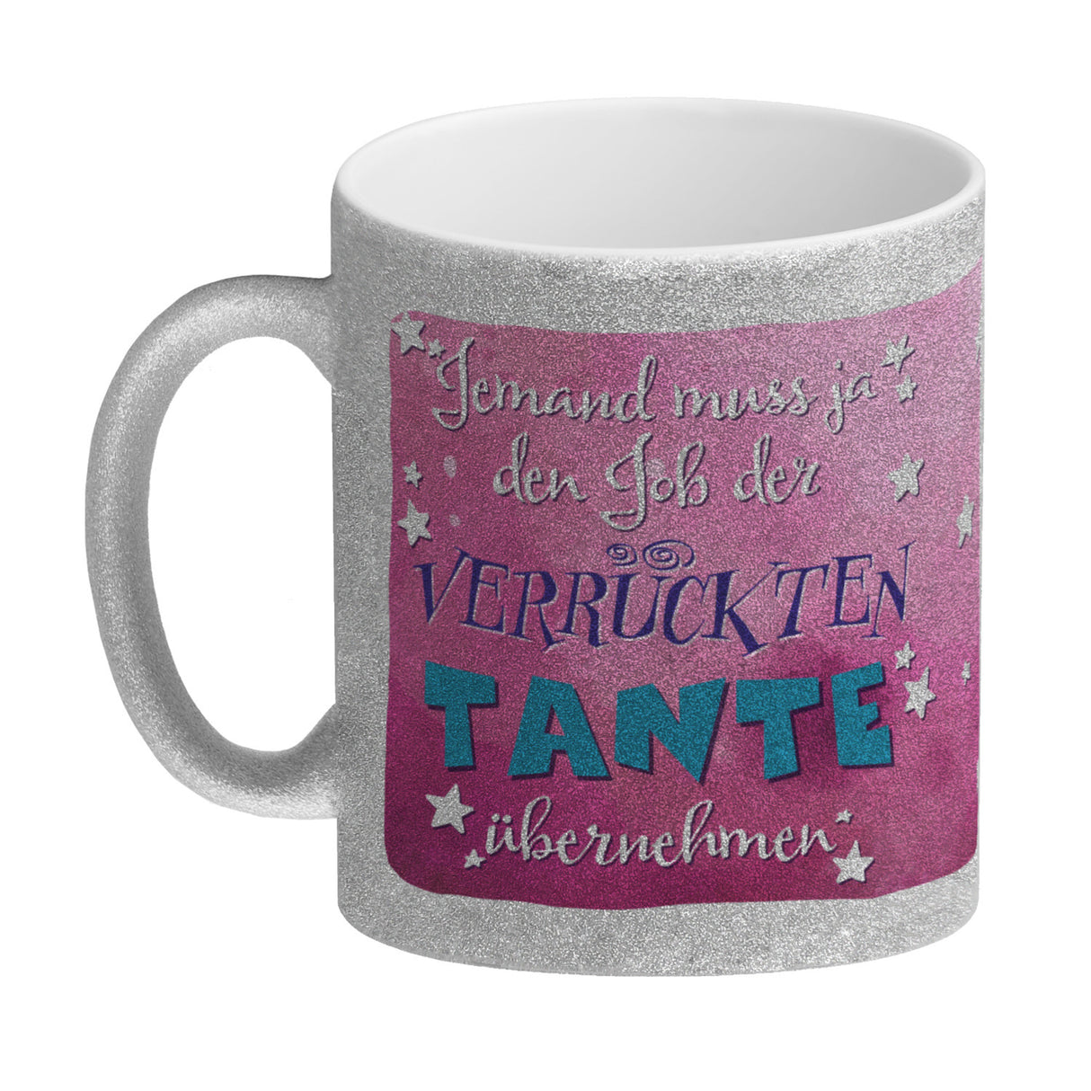 Lustiger Kaffeebecher für verrückte Tanten