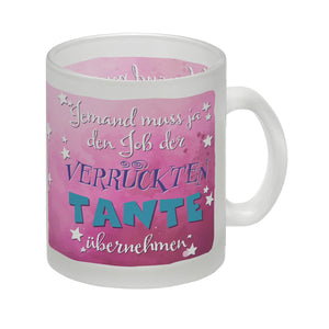 Lustiger Kaffeebecher für verrückte Tanten