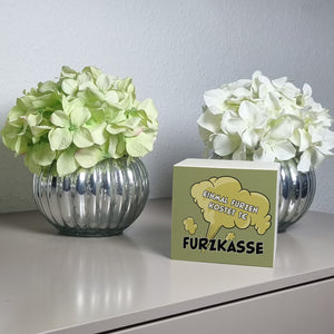 Einmal Furzen kostet 1€ witzige Furzkasse Spardose