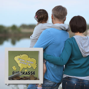 Einmal Furzen kostet 1€ witzige Furzkasse Spardose